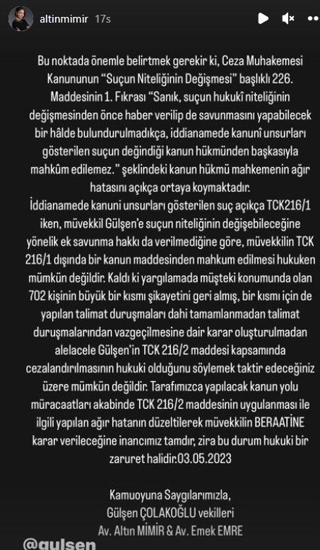 Gülşen, 10 aylık hapis cezası hakkında açıklama yaptı! - Resim: 10