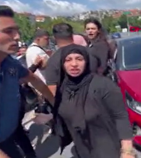 Sarıyer'de kazaya neden olan yabancı uyruklu kişi etrafa saldırdı! Arapça ve Türkçe sözler söyledi - Resim: 9