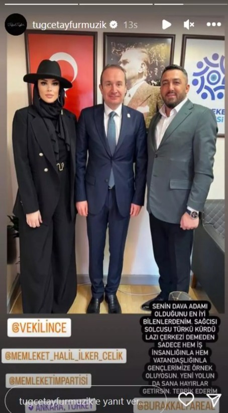 "Maneviyatım ağır basıyor" diyerek şarkıcılığı bırakan Ferdi Tayfur'un kızı Tuğçe Tayfur tesettüre girdi! Desteklediği partiyi açıkladı - Resim: 6