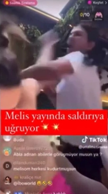 Canlı yayın açtığı esnada saldırıya uğrayan Melis Buse Betkayan: Sen kimsin beni döveceksin - Resim: 8