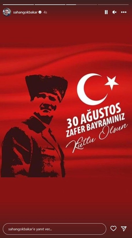 Disney Plus'ın Atatürk dizisini iptal etmesine sessiz kalan ünlülerden 30 Ağustos Zafer Bayramı paylaşımı - Resim: 8