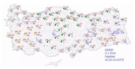 Kış bitmedi! Meteoroji uyardı: Hem sıcaklıklar birden düşecek hem de yağış yolda - Resim: 14