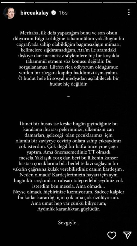 Demet Akalın, 'Atatürk' dizisinin iptaline karşı Disney Plus'a tepki göstermeyen Birce Akalay'a gönderme yaptı - Resim: 9