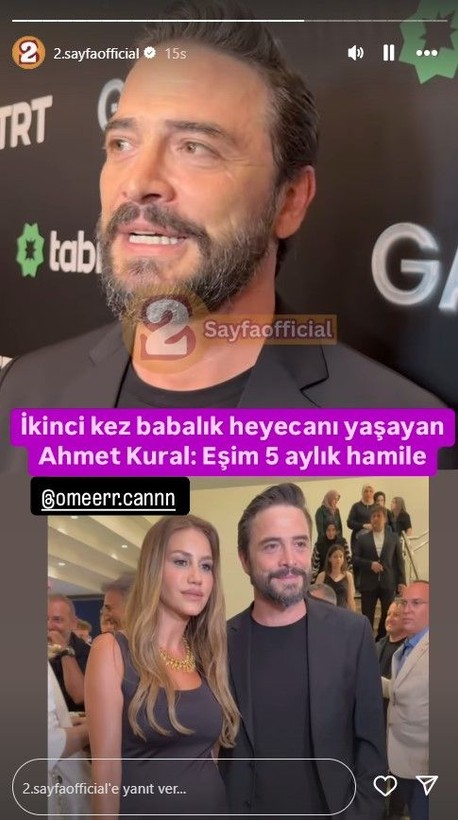 Gassal dizisinin galasında müjde: Ahmet Kural ikinci kez baba oluyor! İşte bebeğin cinsiyeti - Resim: 7