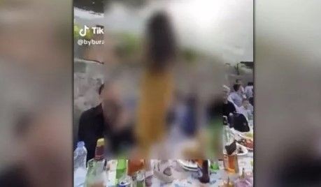 Sosyal medya Kayseri'den gelen görüntülerle ayağa kalktı! Küçük kızı alkol masasına çıkarıp oynattılar! Rezalete açıklama geldi - Resim: 10