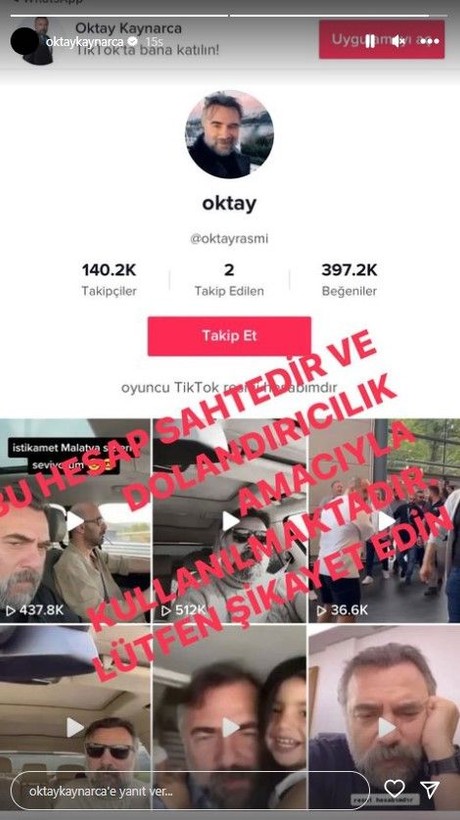 Ünlü oyuncu Oktay Kaynarca adına sahte hesap açıldığını görünce çileden çıktı - Resim: 10