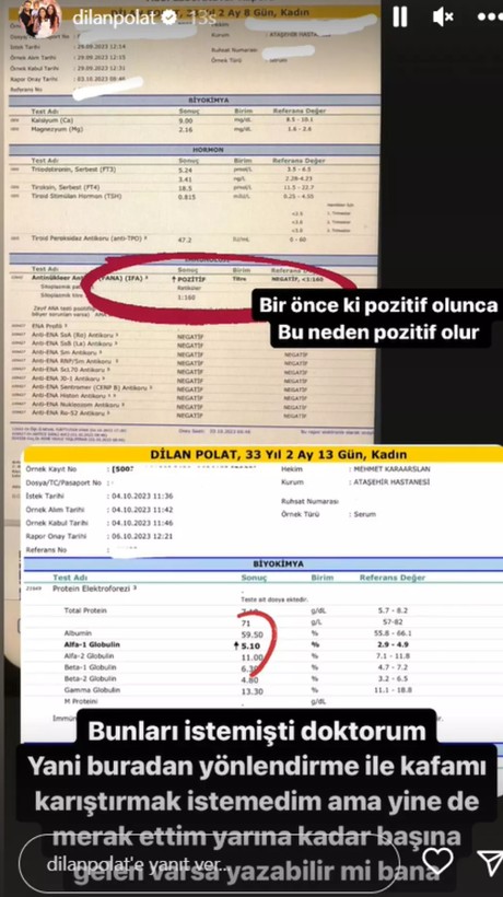 Kara para aklama iddialarıyla gündemdeydi! Ağlayarak hastalığını paylaşan Dilan Polat'ın test sonuçları geldi - Resim: 9