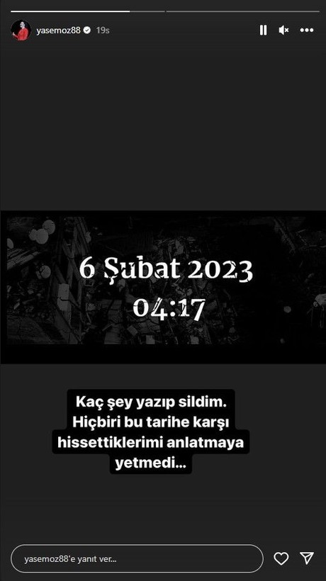 Ünlü isimlerden 6 Şubat paylaşımı - Resim: 8
