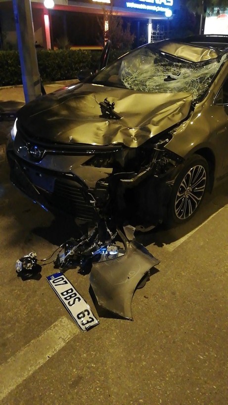 Antalya'da gece saatlerinde araba çarpması sonucu lise son sınıf öğrencisi scooterlı iki genç hayatını kaybetti! - Resim: 3