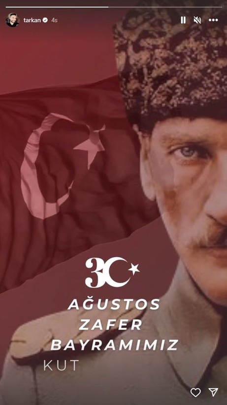 Disney Plus'ın Atatürk dizisini iptal etmesine sessiz kalan ünlülerden 30 Ağustos Zafer Bayramı paylaşımı - Resim: 10