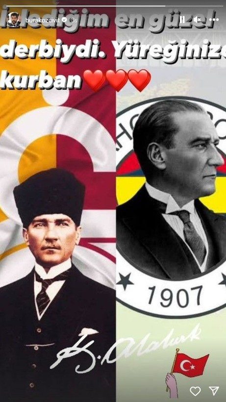Ünlüler Galatasaray-Fenerbahçe arasında oynanacak olan Süper Kupa maçının ertelenmesine sessiz kalmadı! İşte ünlülerin Süper Kupa paylaşımları - Resim: 6