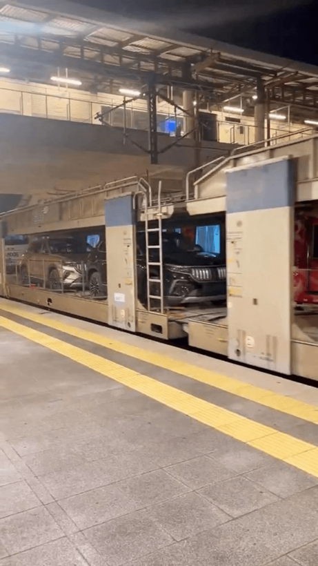 Vagonlar dolusu Togg yola çıktı! Marmaray'dan geçti, Almanya'ya gidiyor - Resim: 3