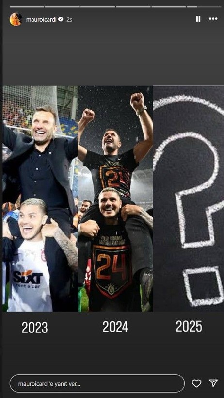 Mauro Icardi, kutlamalar için İstanbul'a geldi! Taraftarı coşturan paylaşımlar peş peşe🦁 - Resim: 3