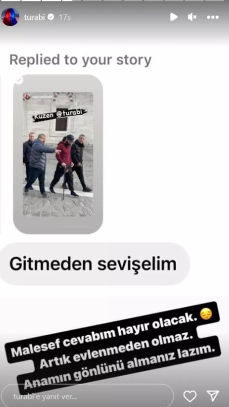 Sosyal medyadan gelen mesajı ifşa etti! Cevabı olay oldu... "Evlenmeden olmaz" - Resim: 10