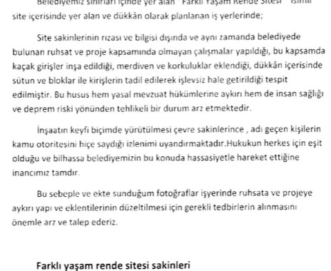 Müteahhit, binanın kolonlarını kesip kreş yapan toprak sahibi hakkında suç duyurusunda bulundu - Resim: 6