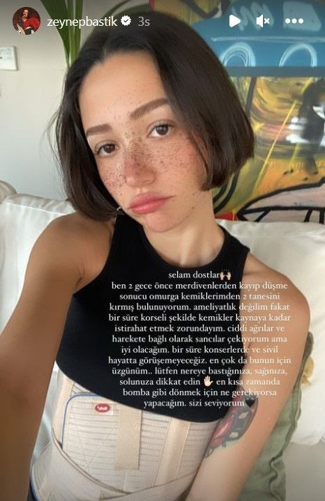 Zeynep Bastık omurgasını kırdı, konser verip veremeyeceği merak ediliyor - Resim: 4