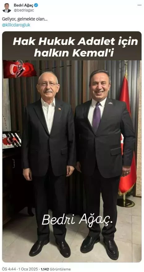 O paylaşım kafa karışıklığına neden oldu! Kemal Kılıçdaroğlu geri mi dönüyor? - Resim : 1