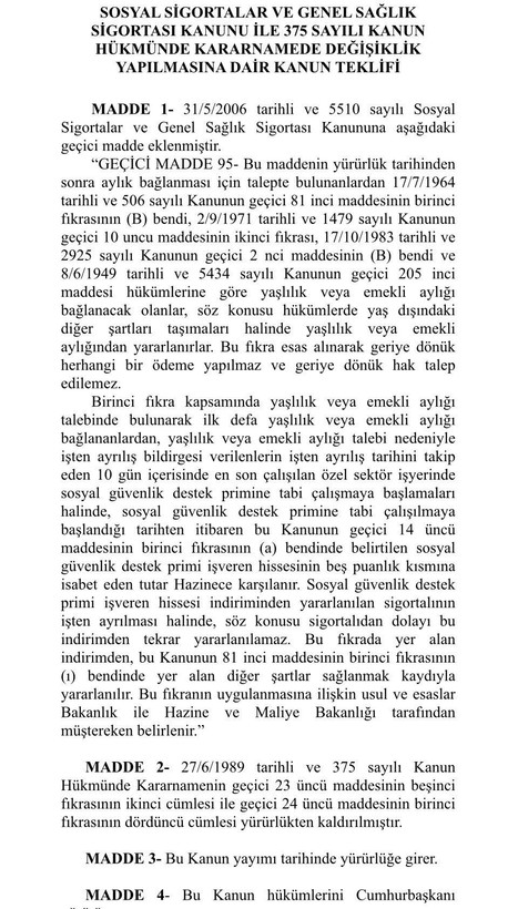 EYT Meclis'te! Maaş hesaplaması nasıl yapılacak? İlk aylıklar ne zaman alınacak? - Resim: 12