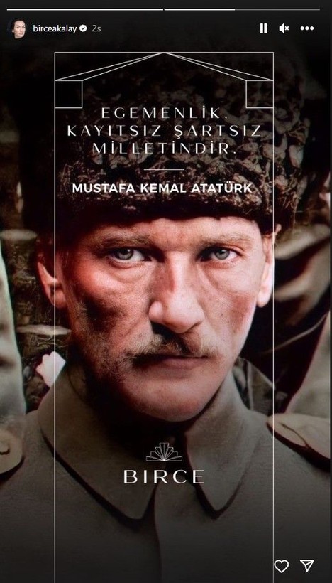 Disney Plus'ın Atatürk dizisini iptal etmesine sessiz kalan ünlülerden 30 Ağustos Zafer Bayramı paylaşımı - Resim: 11