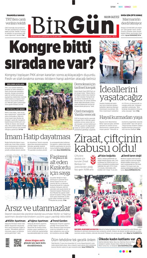 10 Mart gazete manşetleri | "PKK silah bırakıyor", "41 yıllık terör belası bitti" - Resim: 16