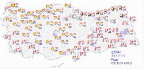 İstanbul'da kavurucu sıcakların ardından sağanak! Göz gözü görmüyor - Resim: 22