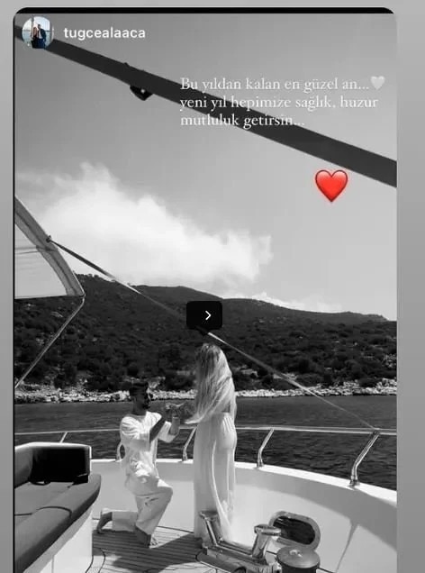 Yunus Akgün’den sevgilisine romantik evlilik teklifi - Resim : 2