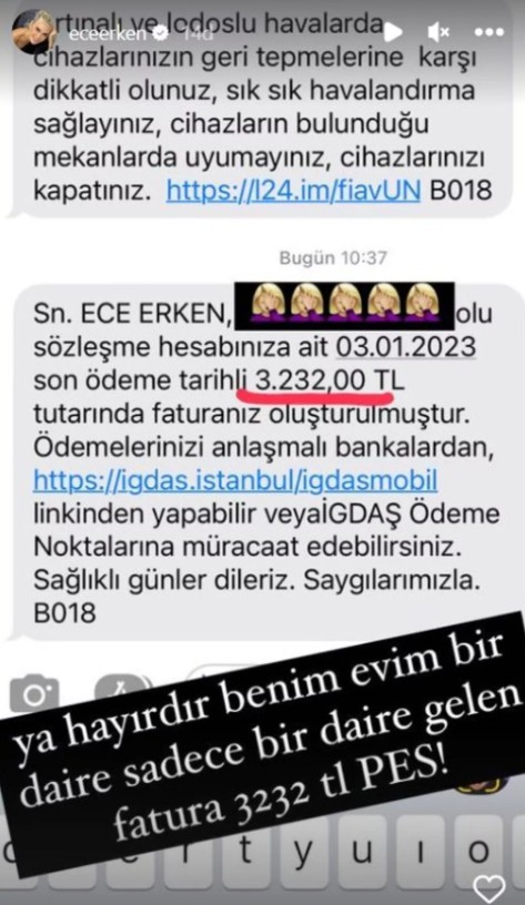 Ece Erken Instagram hesabından verdi veriştirdi! "Ha hayırdır..." - Resim: 5