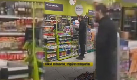 Esenyurt'ta markete giren Fas uyruklu şahıs haddini aştı: Burada sigara, alkol satılıyor...
