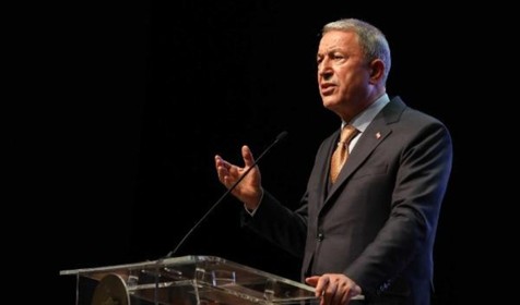 Milli Savunma Bakanı Akar'dan NATO ve Yunanistan'a net mesaj: Şımarıklığa dur deme vakti gelmiştir
