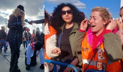Hayvanseverler Yenikapı'da hayvan hakları mitingi düzenledi! Bir hayvanseverin köpek olması çok konuşuldu