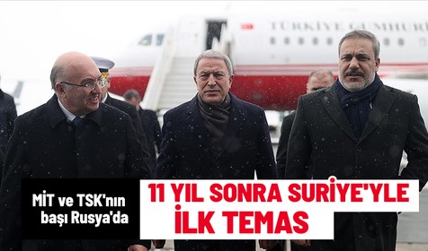 Milli Savunma Bakanı Akar, Moskova'da Suriyeli mevkidaşıyla görüştü