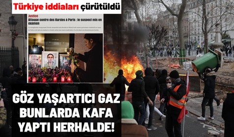 Fransa'daki PKK yandaşlarının vandallığına Fransız gazetelerinden tepki! Saldırının Türkiye ile ilgisi yok