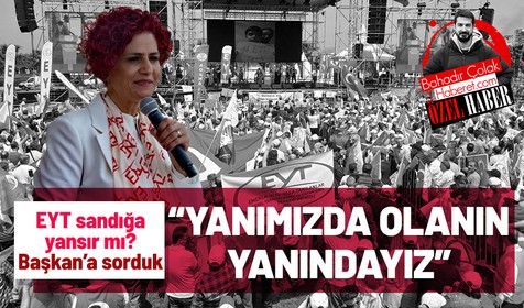 EYT Federasyonu Başkanı Gönül Boran haberet.com Şef Editörü Bahadır Çolak'a konuştu: Seçimde vicdan işleyecek! Z kuşağı...