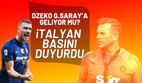 Galatasaray Edin Dzeko için devrede! İtalyanlar yazdı...