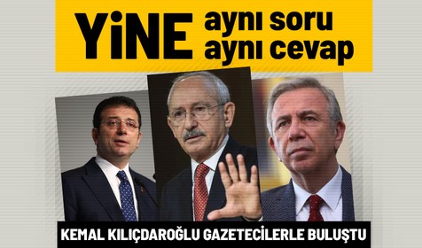 Kemal Kılıçdaroğlu Yavaş ile İmamoğlu'nun yolunu bir kez daha kapadı