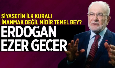 6'lı masadaki aday krizi sürüyor! Saadet Partisi lideri Temel Karamollaoğlu, Ekrem İmamoğlu ve Mansur Yavaş'ı hedef gösterdi
