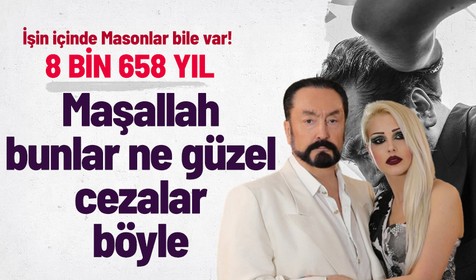 Adnan Oktar davasında karar açıklandı! 10 bin 393 sayfa, 8 bin 658 yıl...
