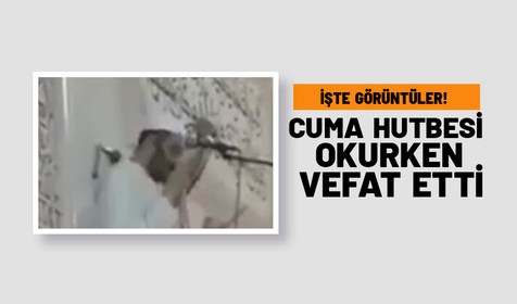 Fas'ta bir imam cuma hutbesini okurken vefat etti