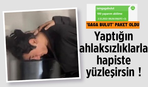 Para karşılığı küçük çocukları öpüştürmüştü! Ahlaksız fenomen Gaga Bulut paket oldu