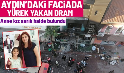 Aydın Nazilli'deki patlamadan dram çıktı! 7 kişinin öldüğü olayda Emine Düztepe ve kızı İrem birbirlerine sarılı bulundular