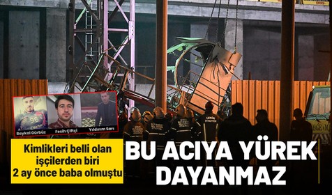 İzmir'deki vinç kazasında ölenlerin kimlikleri belli oldu: İşçilerden Baykal Gürbüz 2 ay önce baba olmuştu