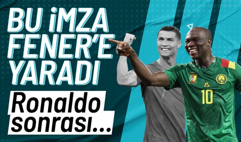 Ronaldo'nun imzası F.Bahçe'ye yaradı! Aboubakar geliyor...