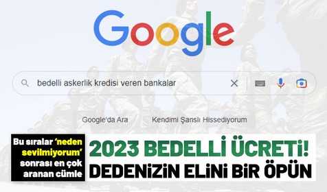 2023 yılı bedelli askerlik ücreti 100 bin lira oldu