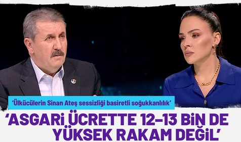 Buket Aydın ile Yüz Yüze'nin konuğu BBP Genel Başkanı Mustafa Destici