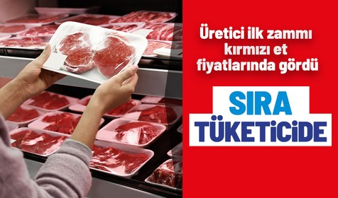 Et ve Süt Kurumu, bu yılın ilk zammını üreticiden satın aldığı karkas ete yaptı