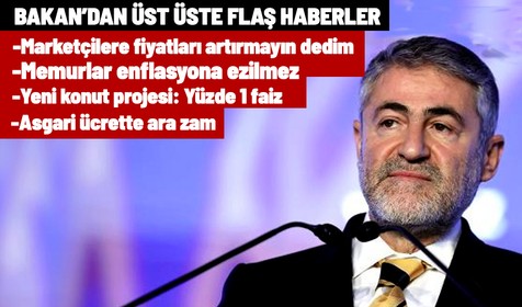 Hazine ve Maliye Bakanı Nureddin Nebati, memur ve emekliye yapılan yüzde 25'lik zammı değerlendirdi