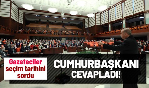 AK Parti MYK'sında seçimler için iki tarih ön plana çıktı: 30 Nisan ya da 14 Mayıs! Cumhurbaşkanı'na seçim tarihi soruldu