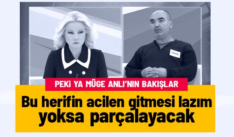 Sapık Sinan Sardoğan, canlı yayında Müge Anlı'yı tehdit etti