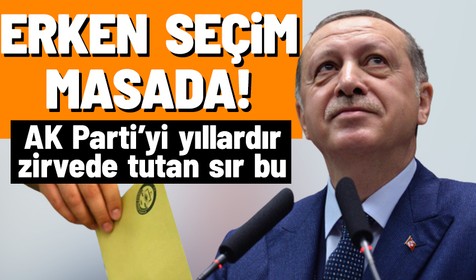 Cumhurbaşkanı Recep Tayyip Erdoğan'dan erken seçim açıklaması: Tarihi birazcık öne çekebiliriz