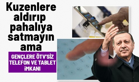 Cumhurbaşkanı Recep Tayyip Erdoğan'dan gençlere telefon ve tablet müjdesi: Telefon ve tabletten ÖTV alınmayacak
